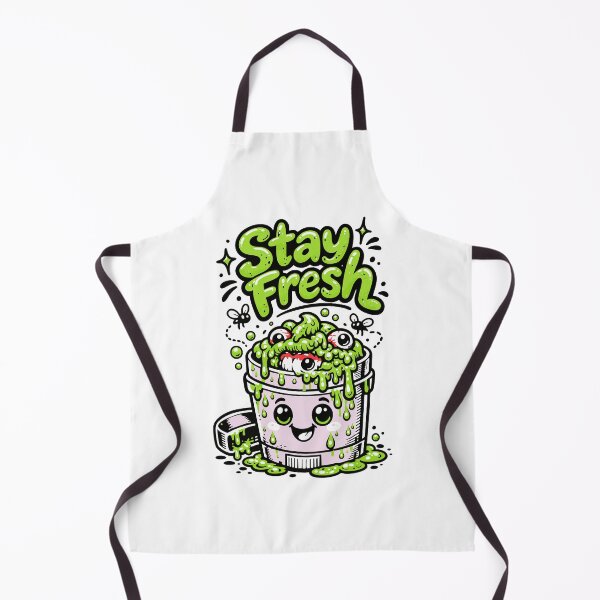 Item preview, Stay Fresh Funny Gross Slime Design designed and sold by Tattee.