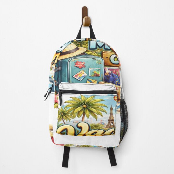 Item preview, Vacation Mode On – Tropical Travel Design, Summer Holiday Aesthetic, Beach Vacation Illustration, Wanderlust Graphic designed and sold by Sushikidsntoddlers.