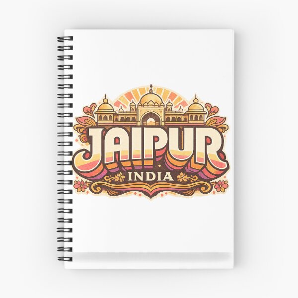 Item preview, Jaipur Rajasthan with Hawa Mahal and Pink City Architecture India designed and sold by Aryabek.