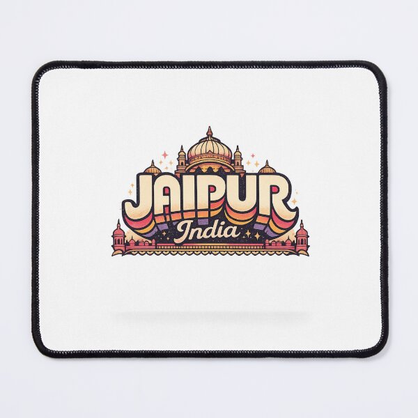 Item preview, Jaipur India Skyline with Amber Fort and City Palace Rajasthan designed and sold by Aryabek.