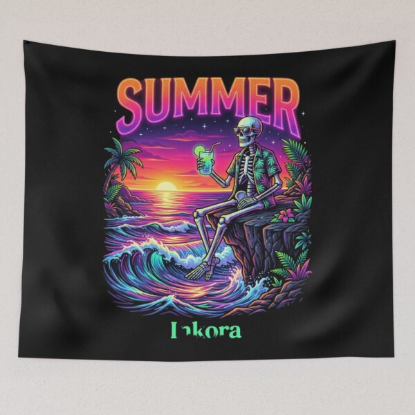 Item preview, Summer human  skeleton  designed and sold by Fit On.