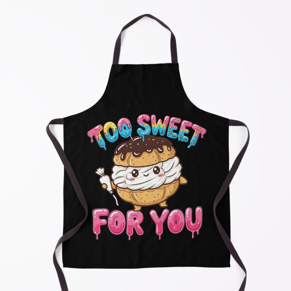 Item preview, Too Sweet Kawaii profiterole Drip Design designed and sold by Coowo22.