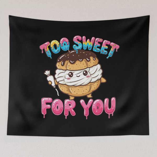 Item preview,  Too Sweet Kawaii profiterole Drip Design designed and sold by Coowo22.