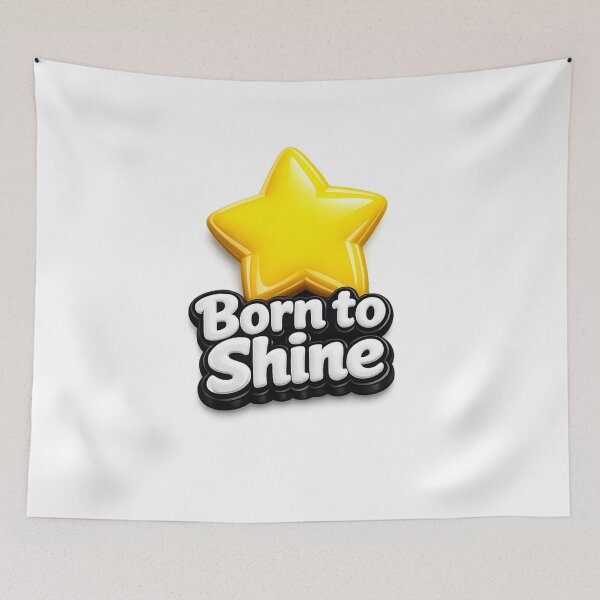 Item preview, Born to Shine – 3D Bubble Star for Youth Vibes designed and sold by thesmilngnature.