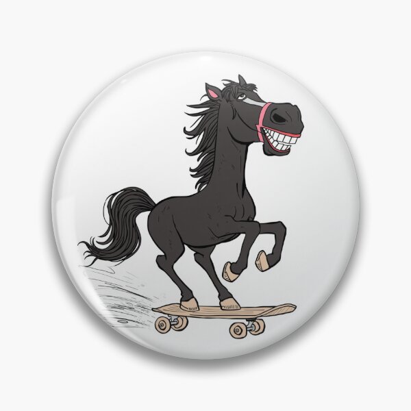Item preview, A horse on a skateboard designed and sold by Julitasells.