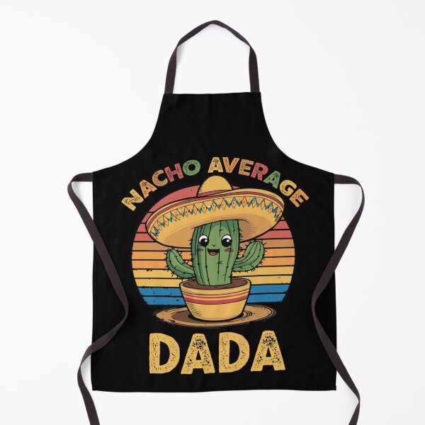 Item preview, Nacho Average Dada Funny Mexican Cactus Sombrero Father's Day Dad Pun Art designed and sold by NgumohaLanke.