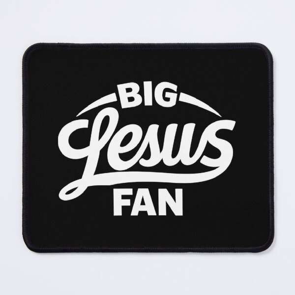 Item preview, Big Jesus Fan, jesus lover designed and sold by CloudyPress.