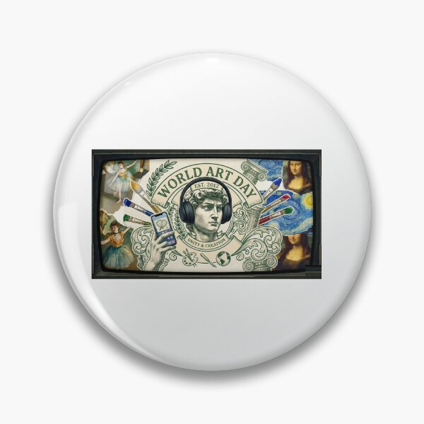 Item preview, Renaissance Tech - Surreal Art Collage designed and sold by Clintora.