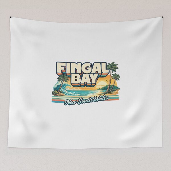Item preview, Fingal Bay New South Wales with Tomaree National Park and Port Stephens designed and sold by Aryabek.