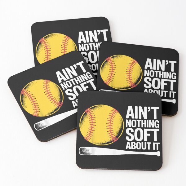 Item preview, Ain't Nothing Soft About It Funny Softball Player Sport Team Coach Gift designed and sold by NgumohaLanke.