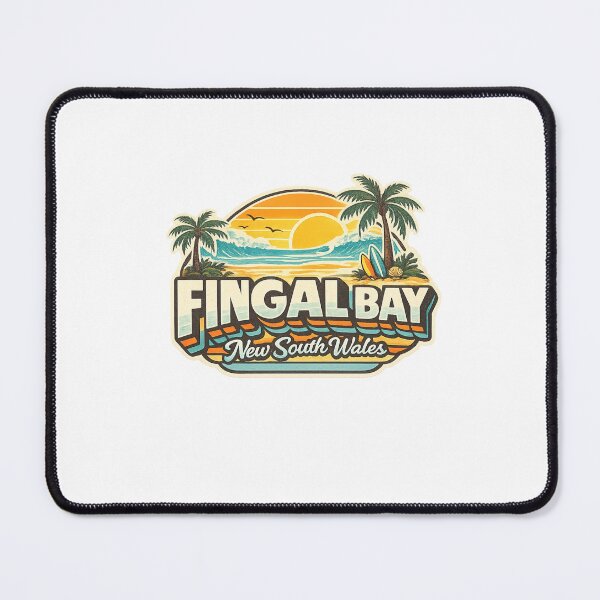 Item preview, Fingal Bay Beach with Port Stephens and Tomaree Head New South Wales designed and sold by Aryabek.