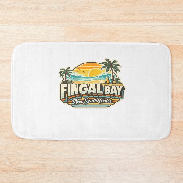 Item preview, Fingal Bay Beach with Port Stephens and Tomaree Head New South Wales designed and sold by Aryabek.