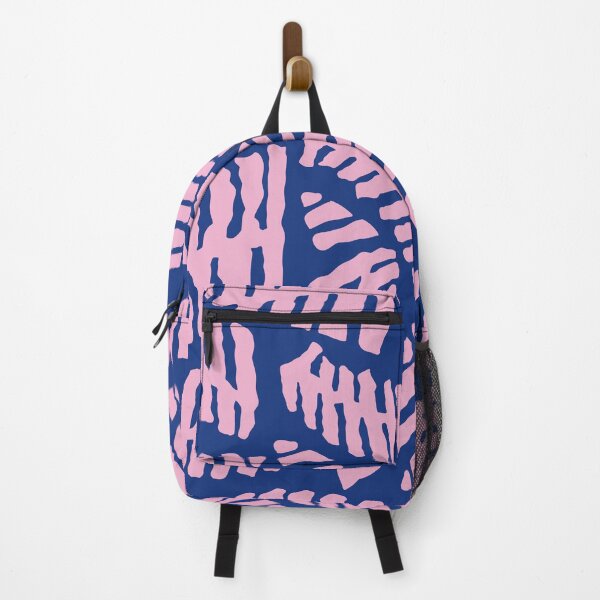 Item preview, Leaves Pattern Blue and Pink designed and sold by JustCreate2016.