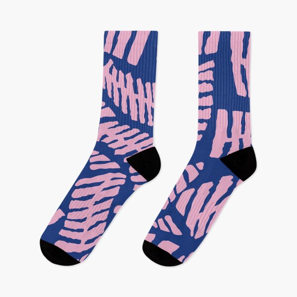 Item preview, Leaves Pattern Blue and Pink designed and sold by JustCreate2016.