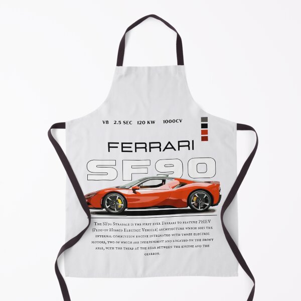 Item preview, Vintage Classic Car Ferrari SF 90 designed and sold by PrintCarClub.