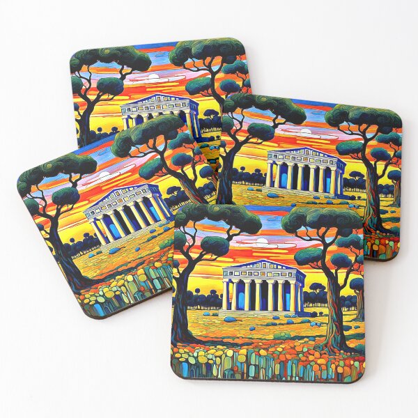 Item preview, Temple in meadow designed and sold by George Hutton Hunter.