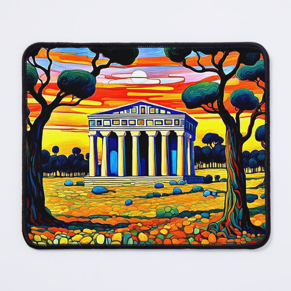 Item preview, Temple in meadow designed and sold by George Hutton Hunter.