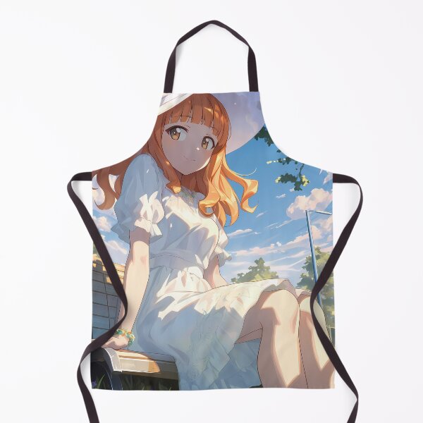 Item preview, Saori Takebe Girls Und Panzer Sunny White Dress Soft Summer Calm designed and sold by riadjamai.