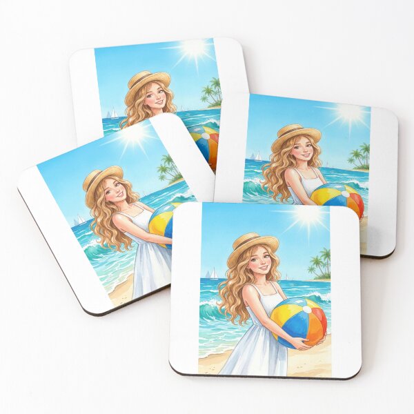 Item preview, Young girl enjoying the summer sun designed and sold by carlsmart1.