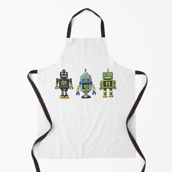 Item preview, 01 10 11 Robot Binary designed and sold by Hedoraxe.
