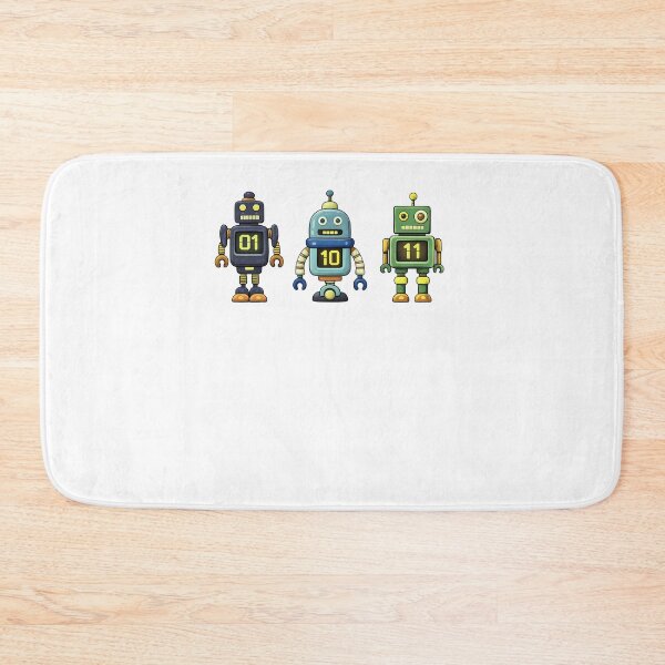 Item preview, 01 10 11 Robot Binary designed and sold by Hedoraxe.