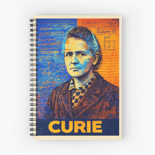 Item preview, Marie Curie: Pop Art Portrait - Chemistry Poster designed and sold by Mr Mustard Prints.