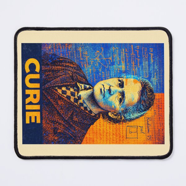 Item preview, Marie Curie: Pop Art Portrait - Chemistry Poster designed and sold by Mr Mustard Prints.