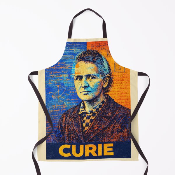 Item preview, Marie Curie: Pop Art Portrait - Chemistry Poster designed and sold by Mr Mustard Prints.