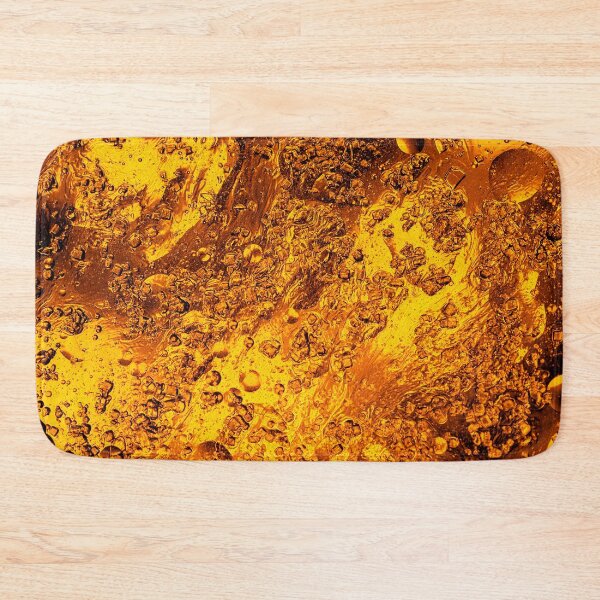 Item preview, Golden Amber Bubbles Abstract Macro Photography Art designed and sold by MartinAlex66554.