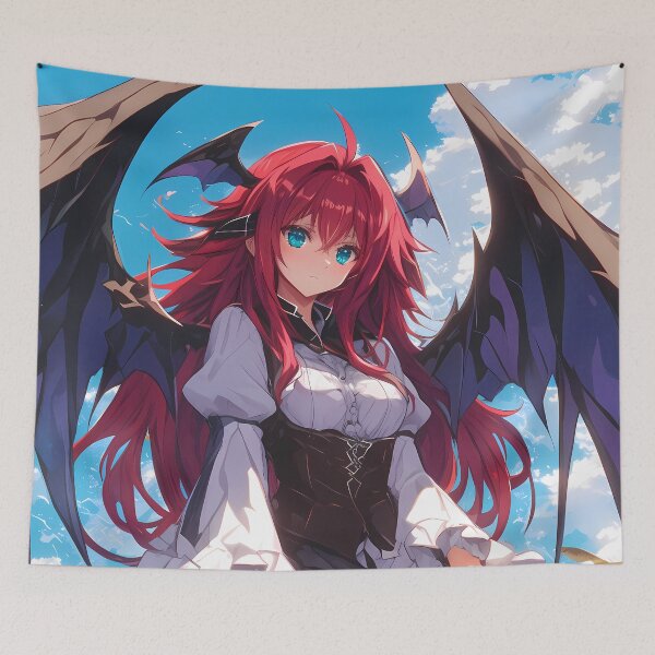Item preview, Rias Gremory High School Dxd Dark Wings Sky Royal Aura designed and sold by riadjamai.