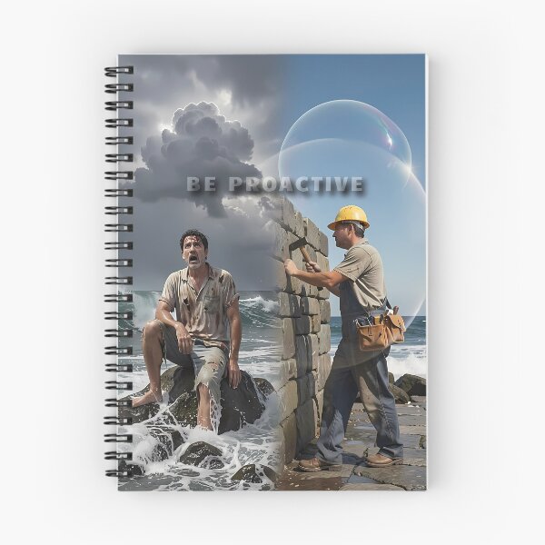 Item preview, Be Proactive Storm Wall Lesson in Coastal Resilience designed and sold by ArtaFutura.