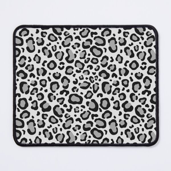 Item preview, Gray Leopard print luxury Pattern designed and sold by CHERRY--SHOP.