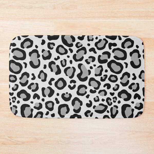 Item preview, Gray Leopard print luxury Pattern designed and sold by CHERRY--SHOP.
