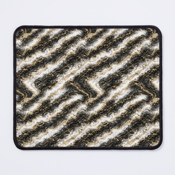 Item preview, Black and White and Gold Pattern designed and sold by AureliasDesignStudio.