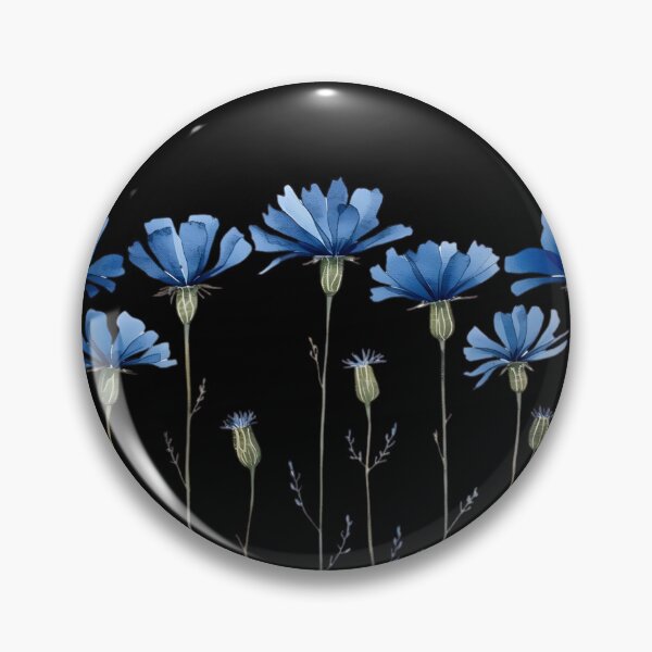 Item preview, Blue wild cornflowers designed and sold by uunaa.