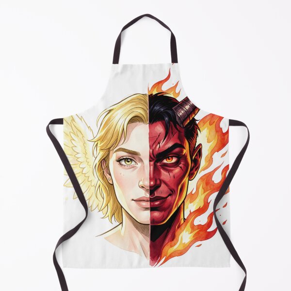 Item preview, Angel vs Demon designed and sold by catcurio.