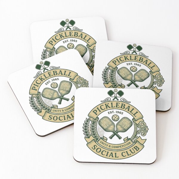 Item preview, Pickleball Social Club - Athletic Crest designed and sold by Clintora.