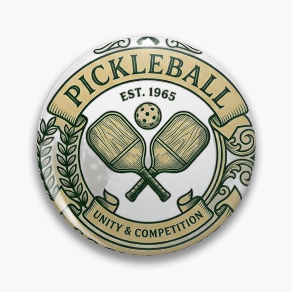 Item preview, Pickleball Social Club - Athletic Crest designed and sold by Clintora.