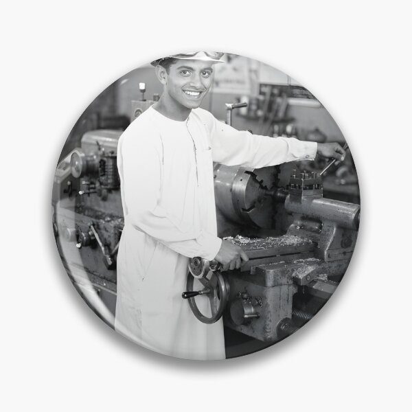 Item preview, Industrial Modernization: Dhahran Workshop 1957 designed and sold by GoldenVerseArt.