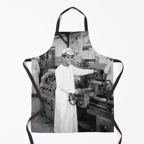 Item preview, Industrial Modernization: Dhahran Workshop 1957 designed and sold by GoldenVerseArt.