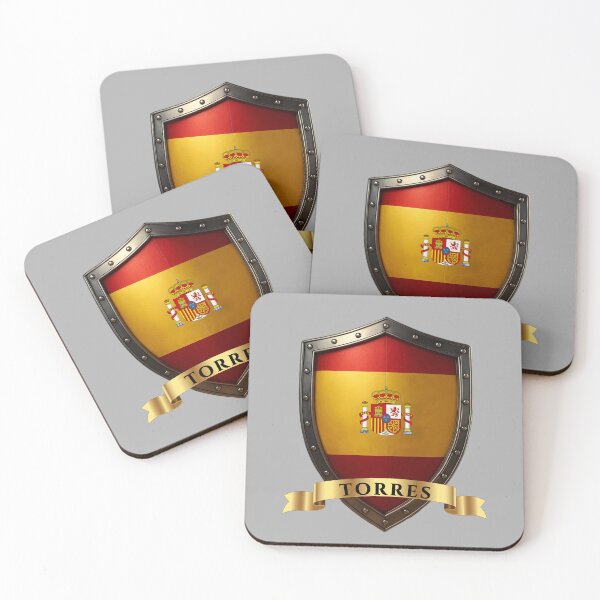 Item preview, Spain Heritage Shield for Torres designed and sold by Highlandkings.