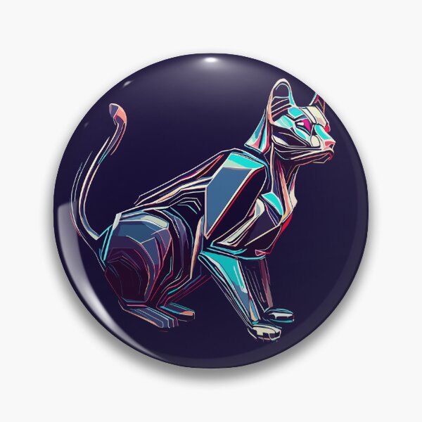Item preview, Futuristic cat designed and sold by elife.ds.