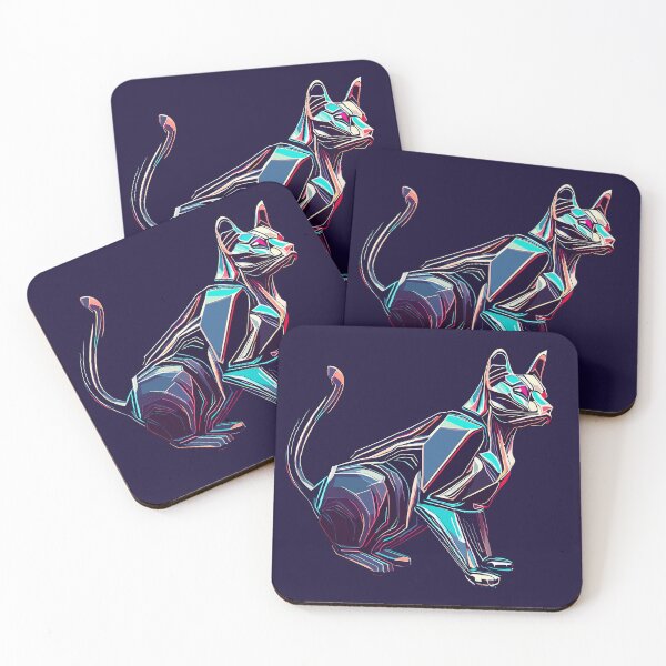 Item preview, Futuristic cat designed and sold by elife.ds.