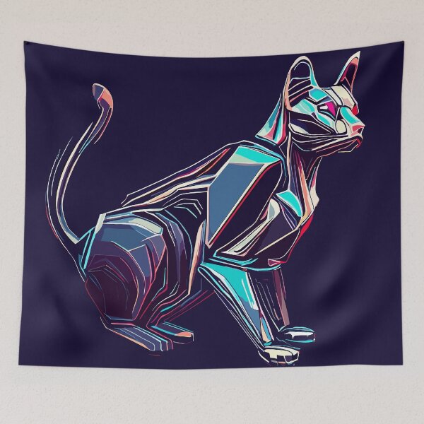 Item preview, Gato futurista designed and sold by elife.ds.