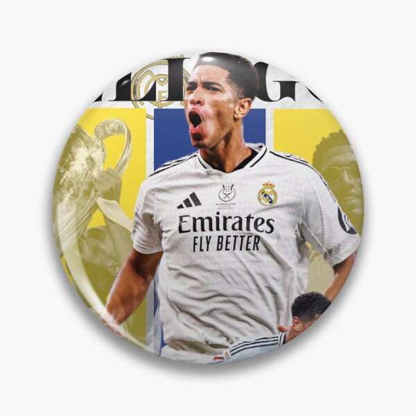 Item preview, Jude Bellingham Real Madrid Poster - Epic Hala Madrid Fan Art Print designed and sold by Af-RT10.