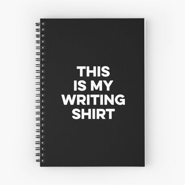 Item preview, This is My Writing Shirt designed and sold by maurrathania.