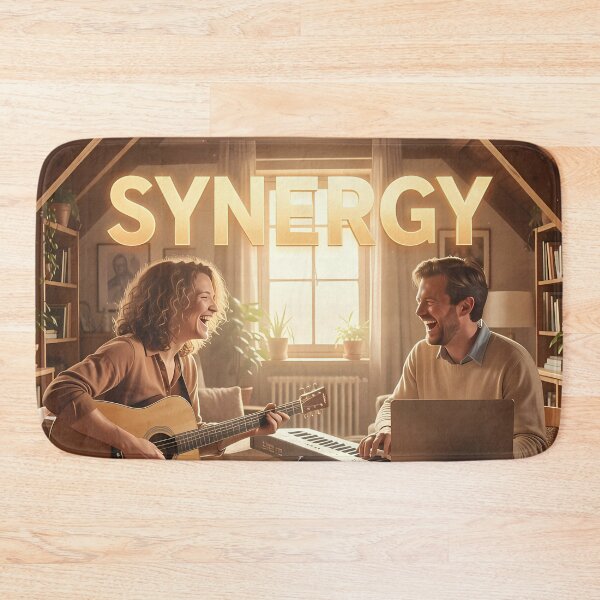 Item preview, Synergy In Songwriting Beneath Warm Attic Studio Light designed and sold by ArtaFutura.