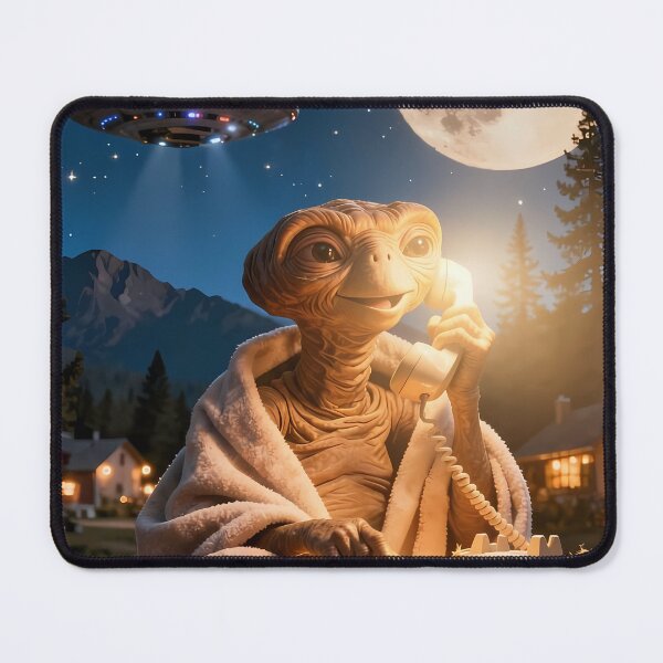 Item preview, Moonlit Alien Calling Home Beneath Stars and Silence designed and sold by ArtaFutura.