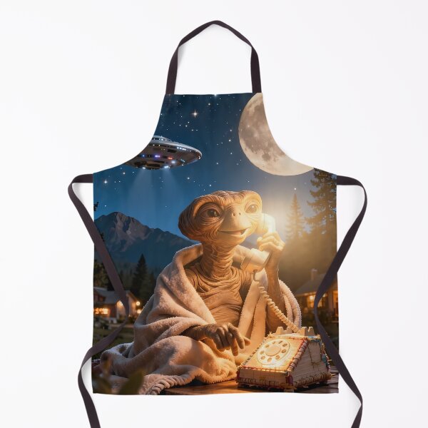 Item preview, Moonlit Alien Calling Home Beneath Stars and Silence designed and sold by ArtaFutura.