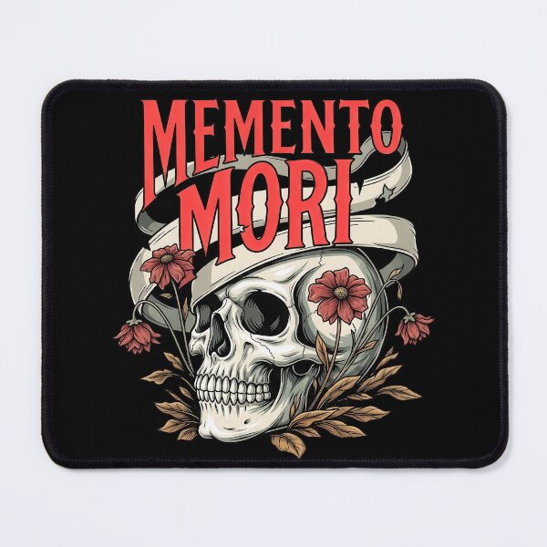 Item preview, Memento Mori Skull and Dead Leaves designed and sold by nuel-art.